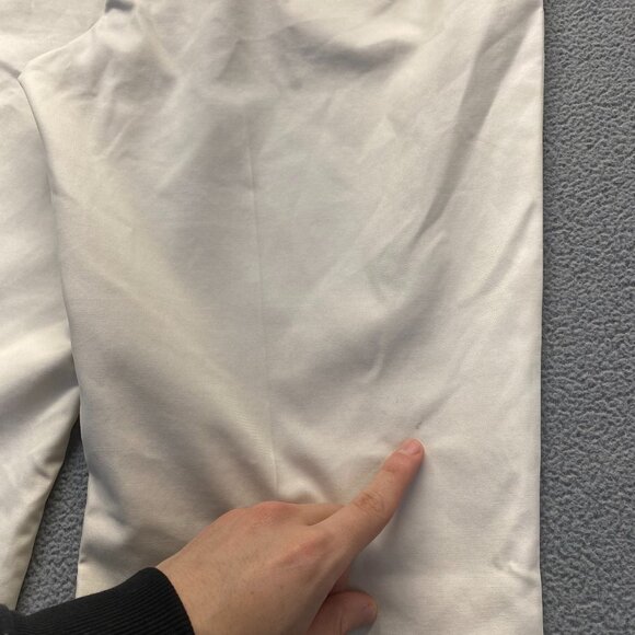 Brooks Brothers Dress Pants Women's Size 6 Cotton,Pockets,Zipper,Cream - Picture 9 of 16